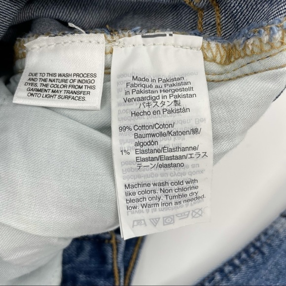 J.Crew Mercantile Slim Boyfriend Relaxed Ankle Raw Hem Cropped Denim Jeans 25 - Picture 11 of 13